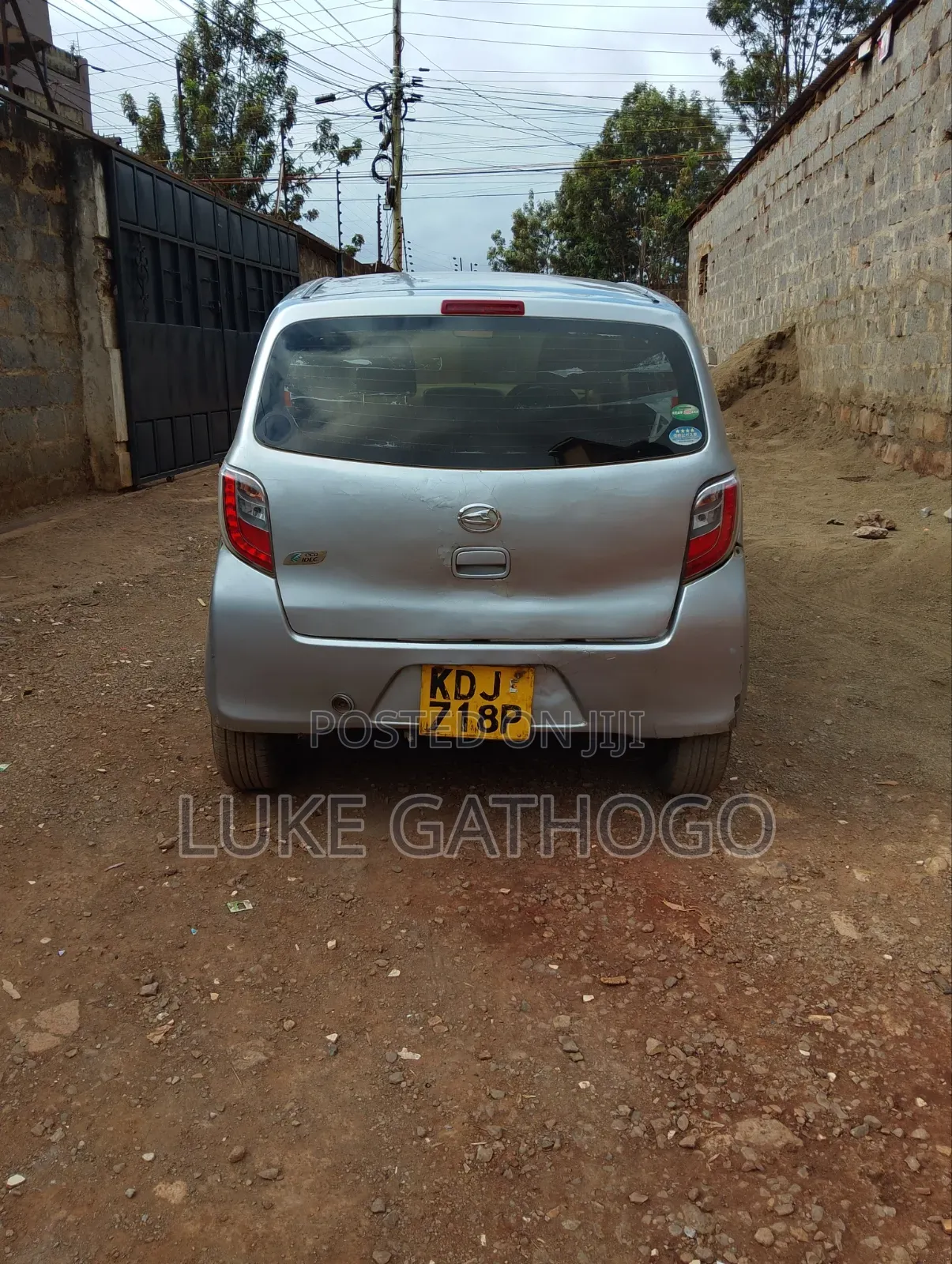 Daihatsu Mira 2015 Silver