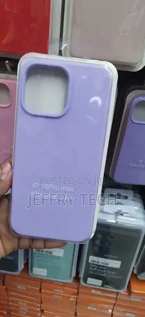 Light Purple or Liquid Silicone Case for an Apple iPhone 16 Pro Max