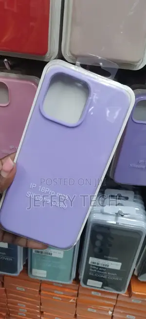 Light Purple or Liquid Silicone Case for an Apple iPhone 16 Pro Max