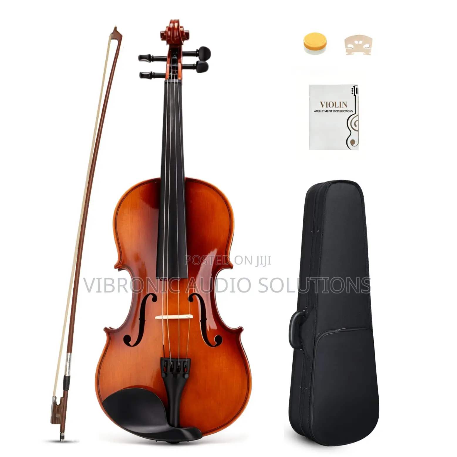 Marples 4/4 Fullsize Violin Solid Wood Body