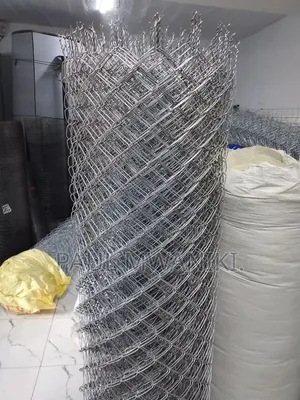 Galvanized Chain Link Fence Mesh Roll (High Quality & Durable) 6ft