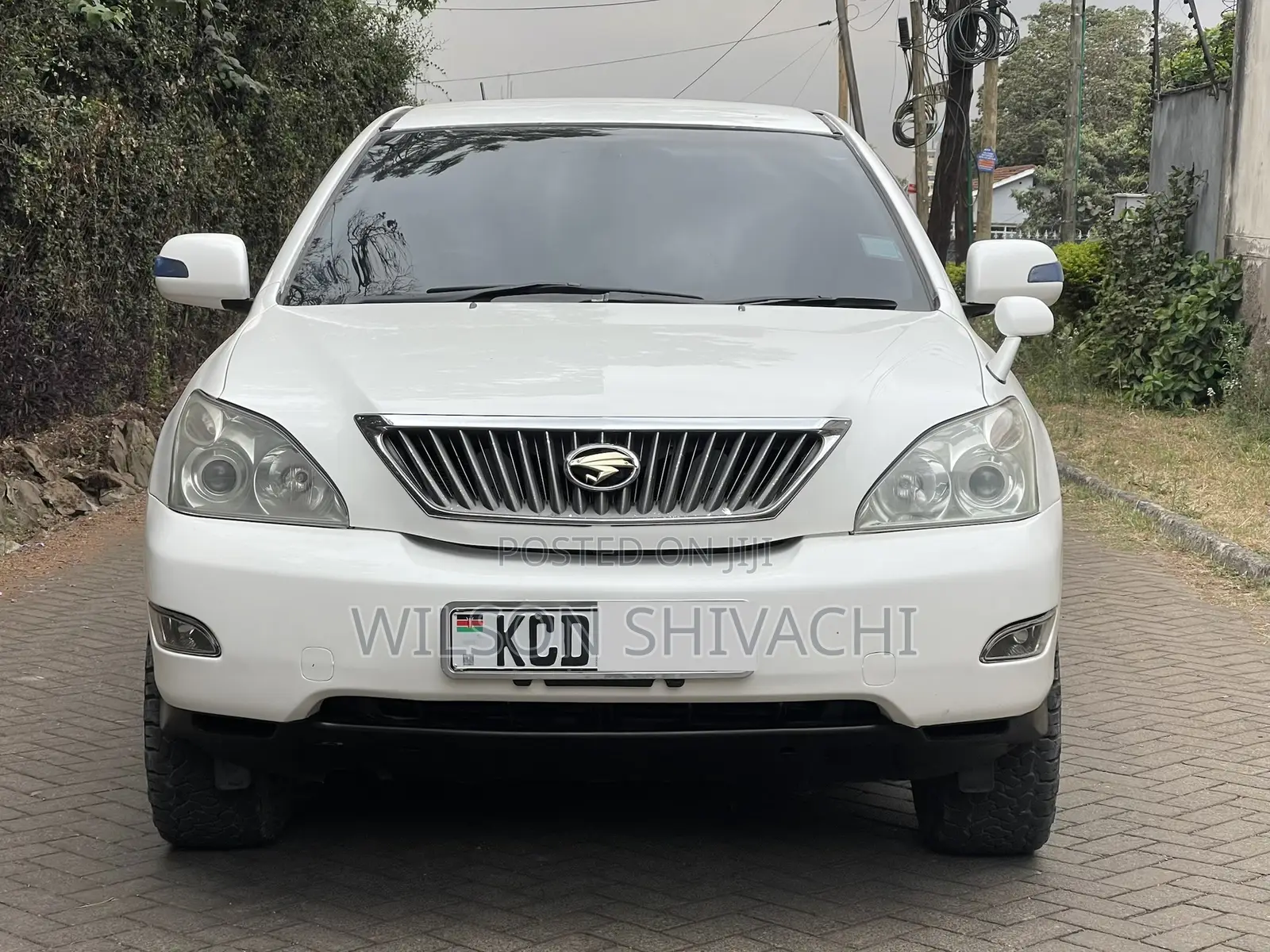 Toyota Harrier 2008 White