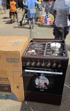 Solstar 60*60- 3Gas + 1 Electric Standing Cooker