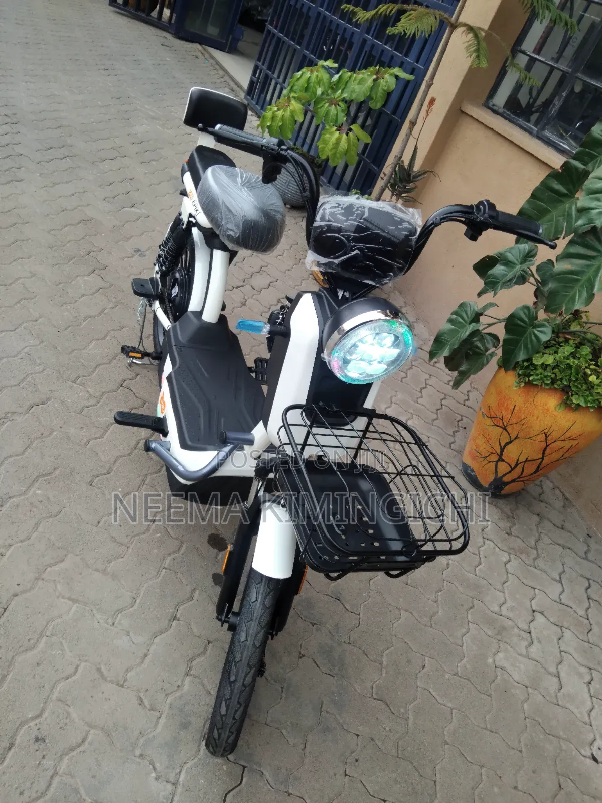 New Motorcycle 2025 White