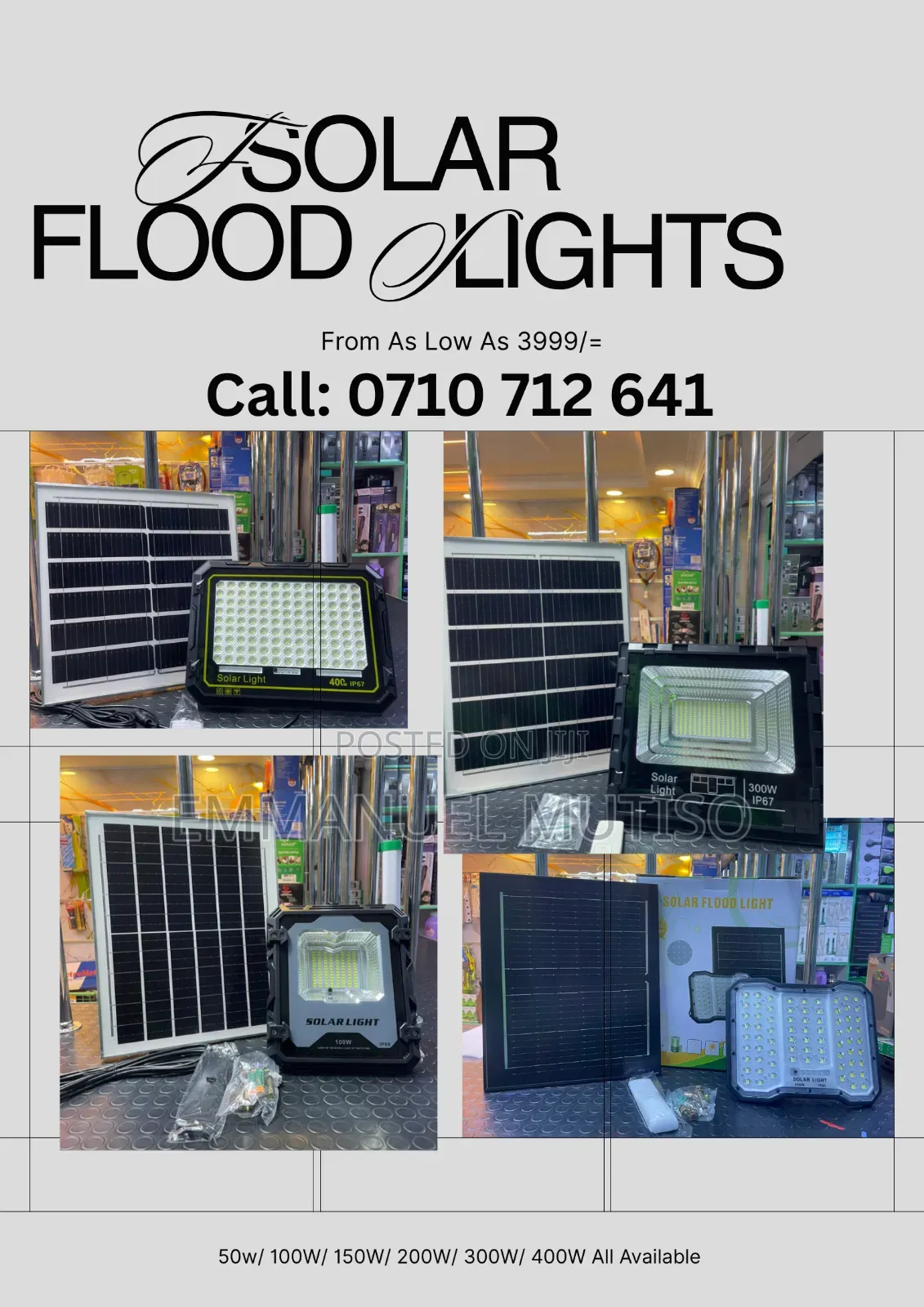 Solar Flood Lights