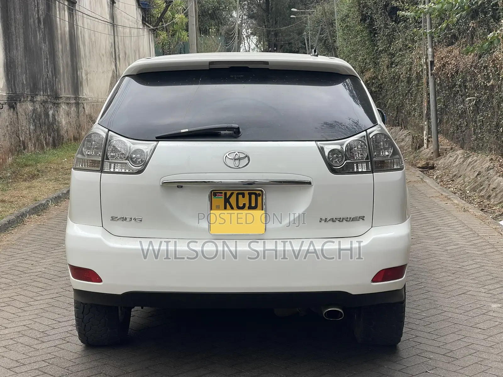 Toyota Harrier 2008 White