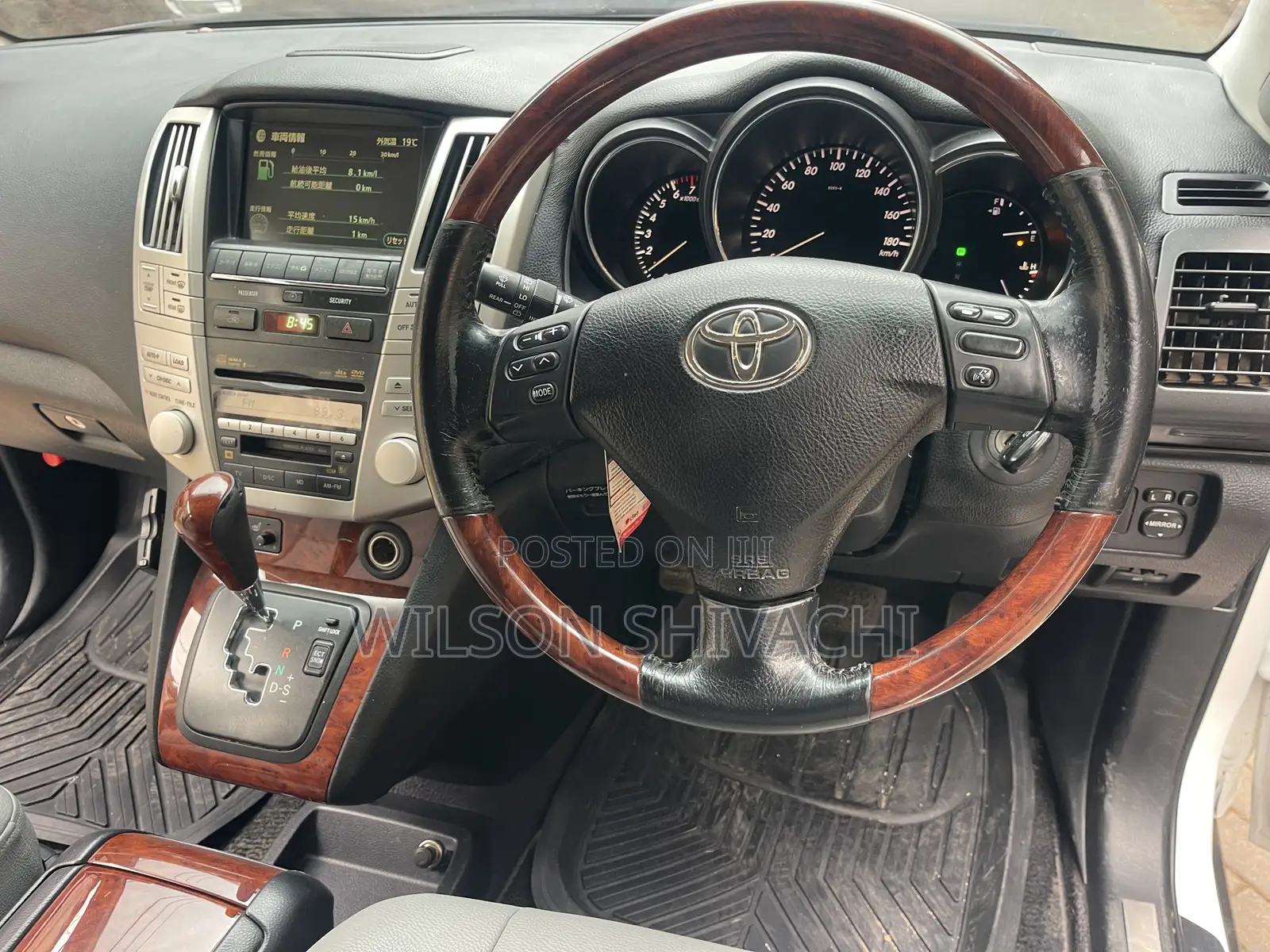Toyota Harrier 2008 White
