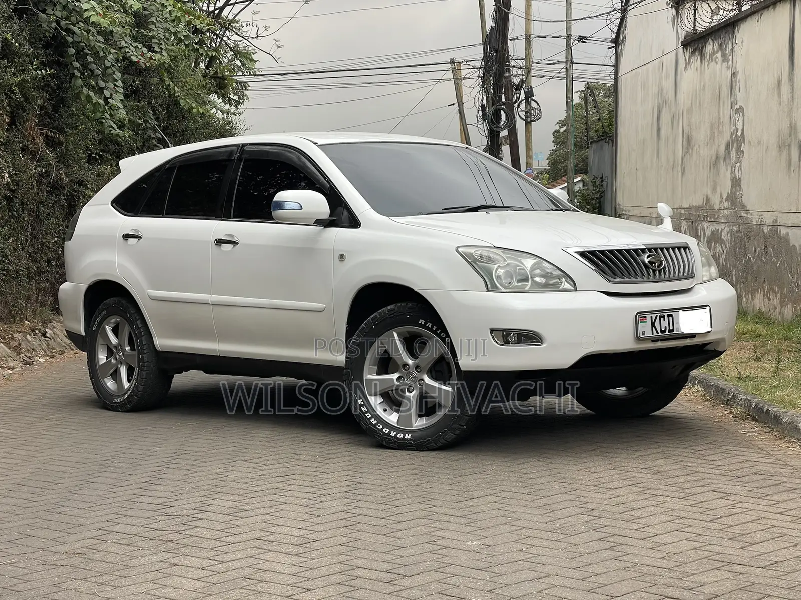 Toyota Harrier 2008 White