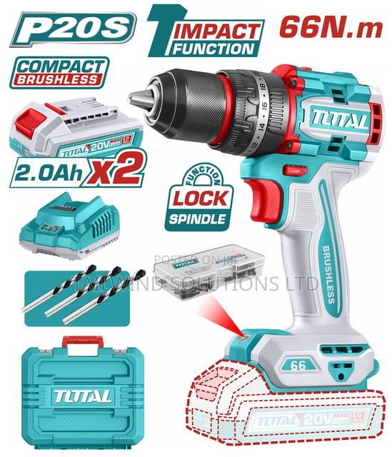 Compact Brushless Cordless Impact Drill - main view
