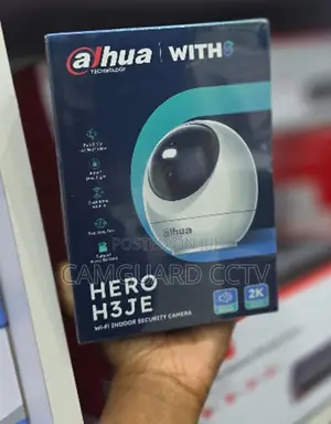 Dahua HERO H3JE 2K 3MP Wi-Fi Indoor Security Camera - 360° Pan & Tilt