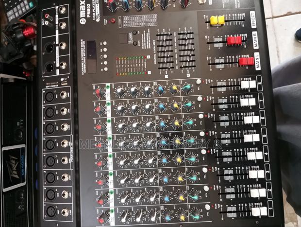 Omax 8chanel Mixer - main view
