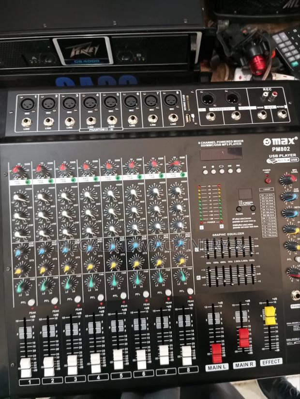 Omax 8chanel Mixer - thumbnail 2