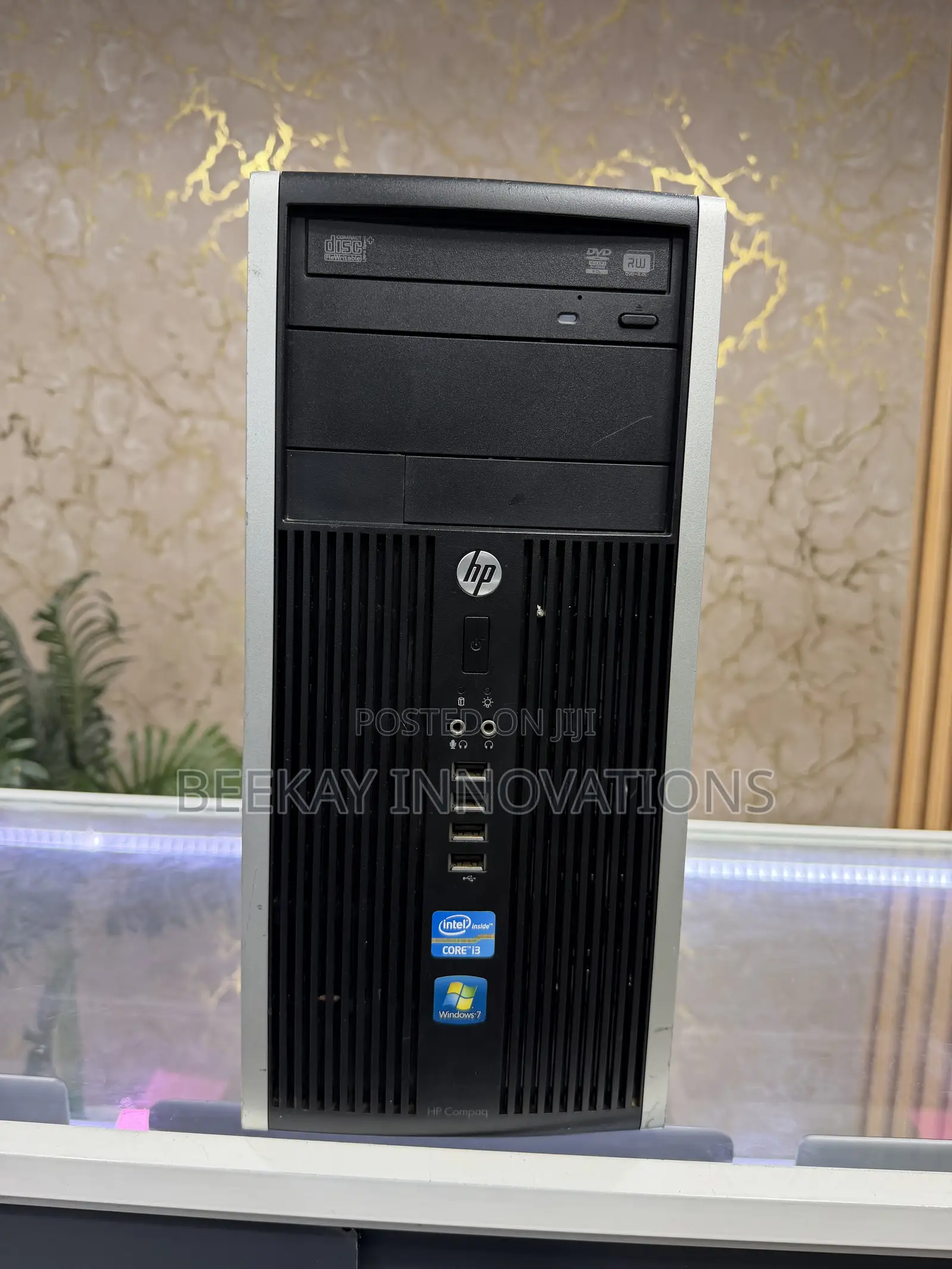 Desktop Computer HP 4GB Intel Core i3 HDD 500GB