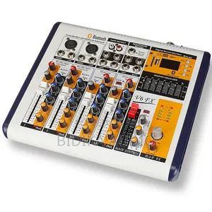 Wholesale NEW Sound Mixer 6 Channel Series Blue Tooth Function