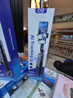 AI Auto Tracking Selfie Stick With Hands-Free Gesture Control