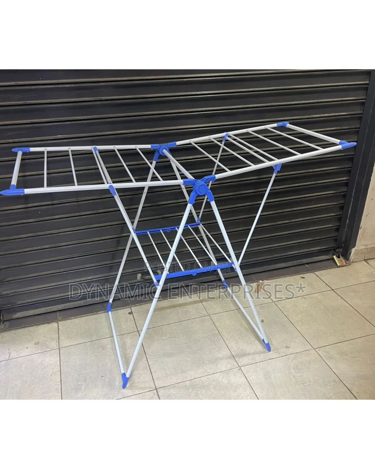 Foldable/Portable Clothes Drying and Hanging Rack