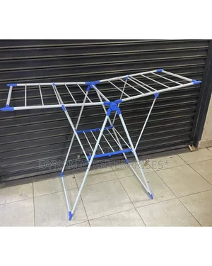 Foldable/Portable Clothes Drying and Hanging Rack