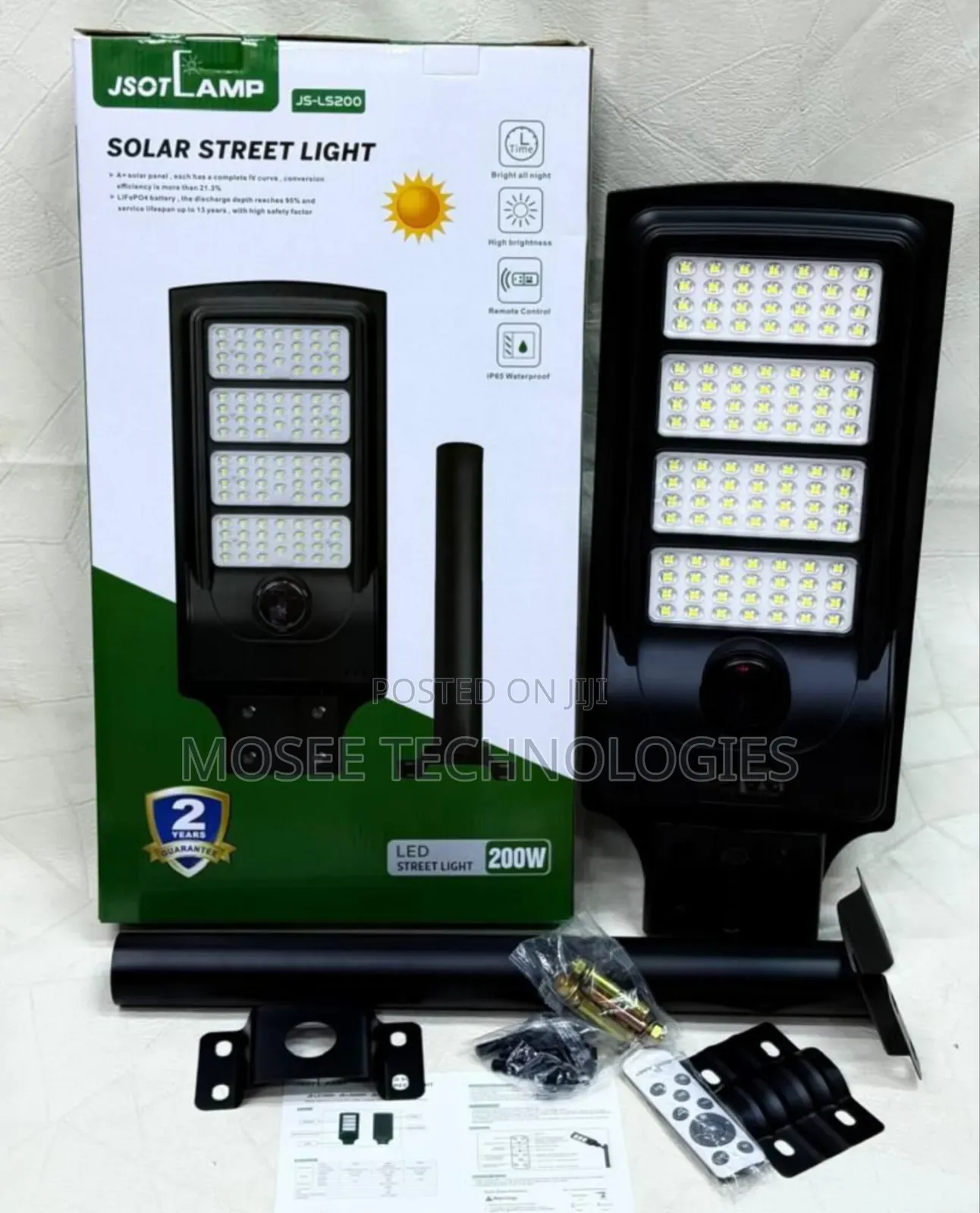 High-Power 300W Solar Floodlight