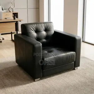 Office Sofa; Single-Seater Reception Lounge Sofa