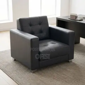 Office Sofa; Single-Seater Reception Lounge Sofa