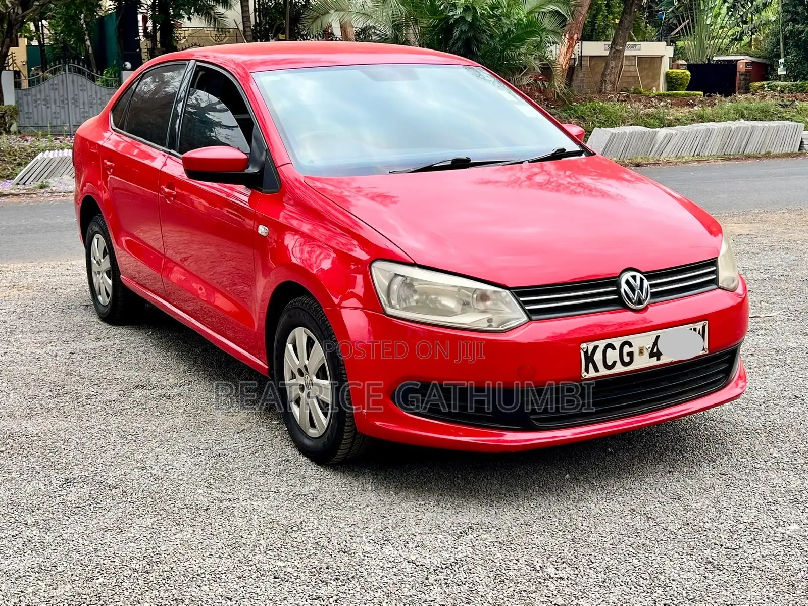 Volkswagen Polo 2014 Red
