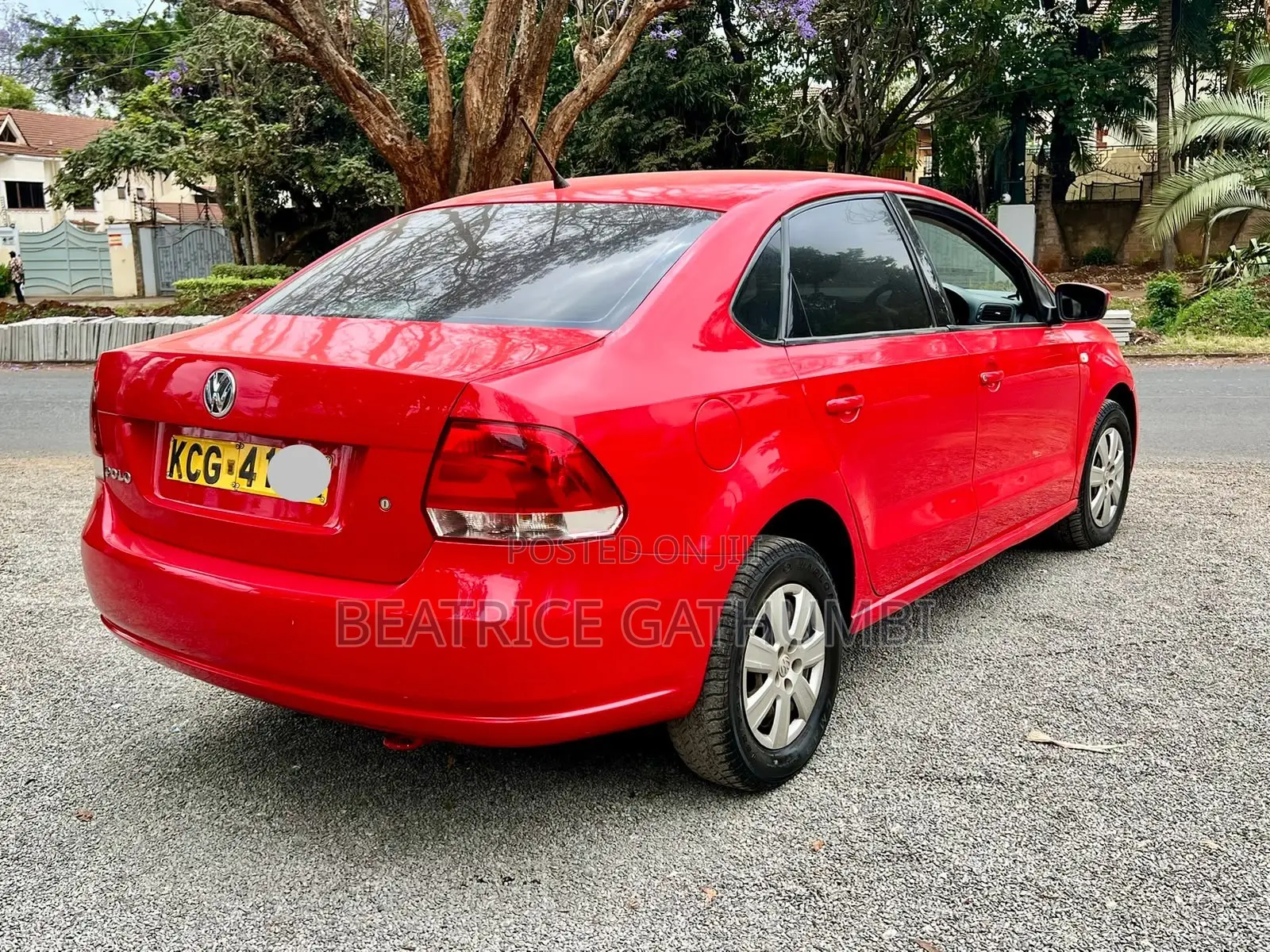 Volkswagen Polo 2014 Red