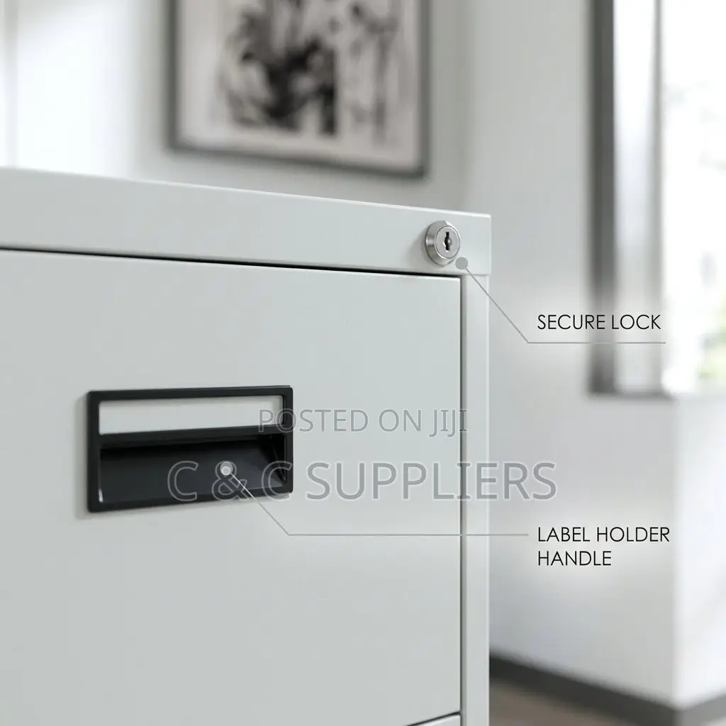Four-Drawer Storage Locker Unit