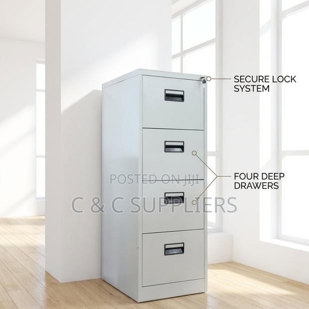Four-Drawer Storage Locker Unit - thumbnail 4