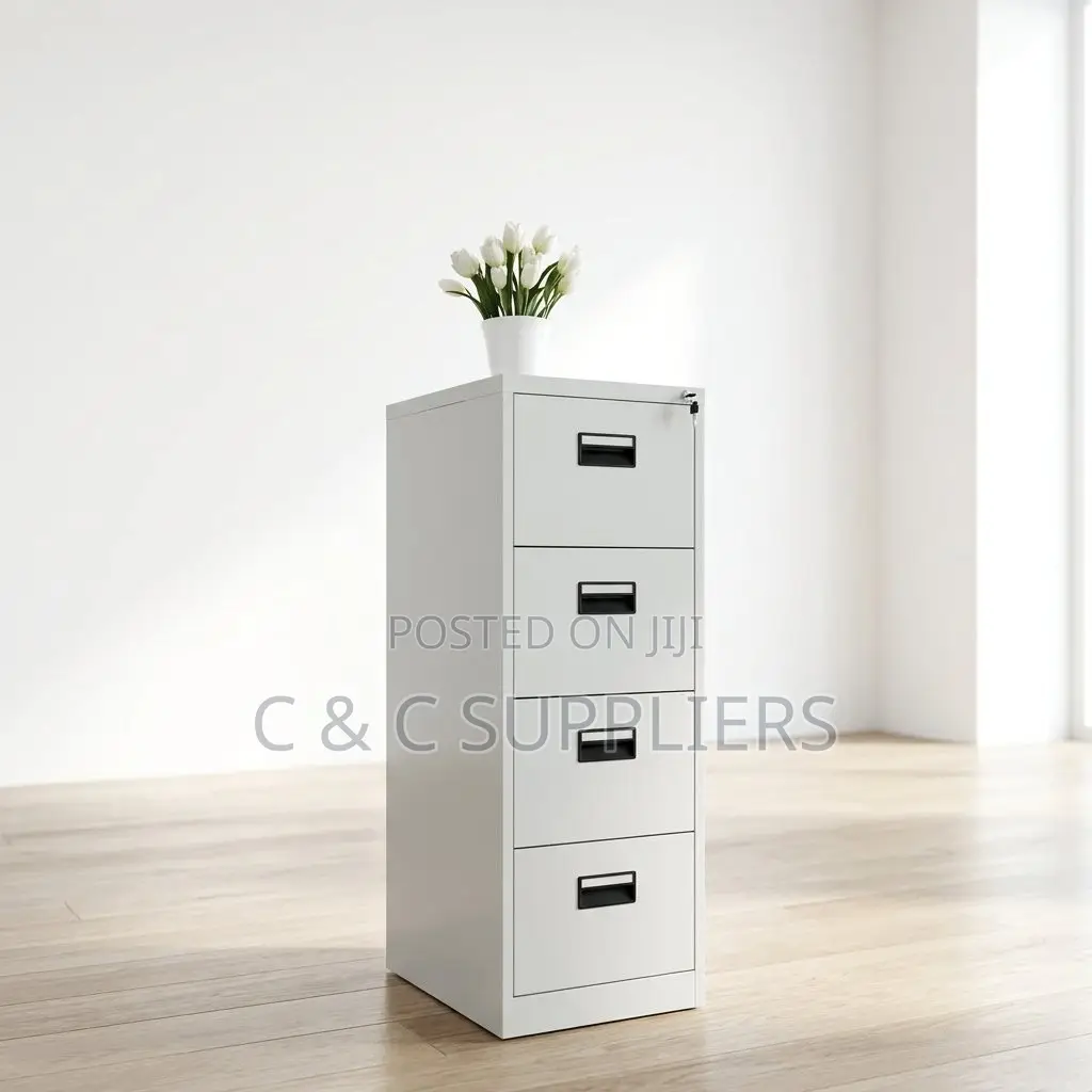 Four-Drawer Storage Locker Unit