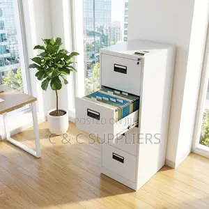 Four-Drawer Storage Locker Unit