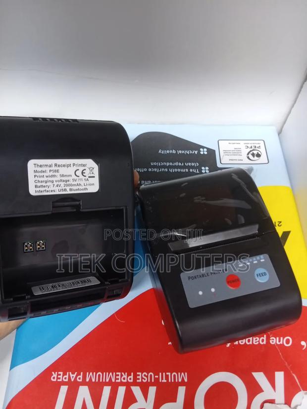 P58E Wireless Bluetooth Printer for Convenient Everyday Printing - main view