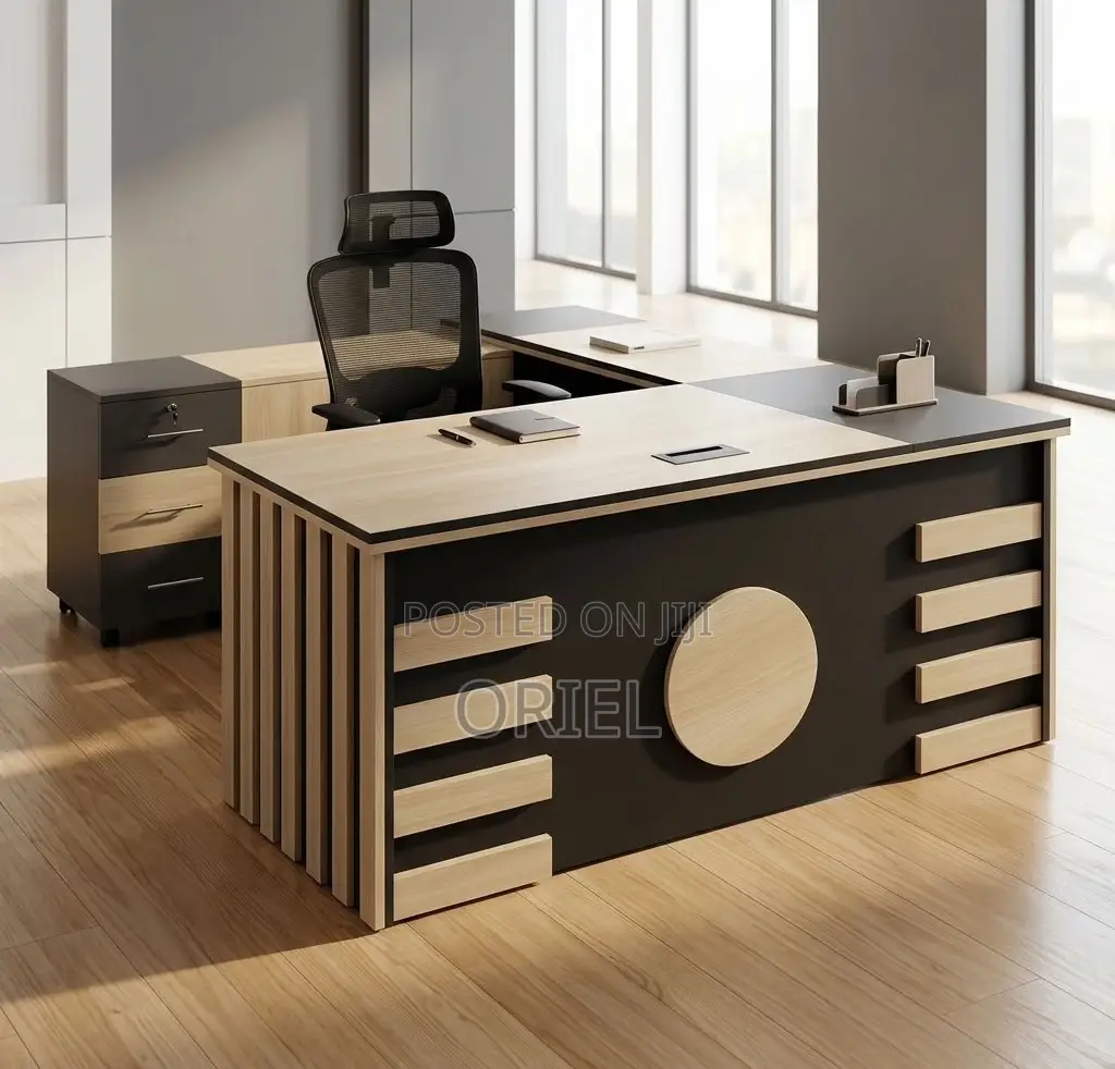 Office Desk : Office Desk With Storage -160cm