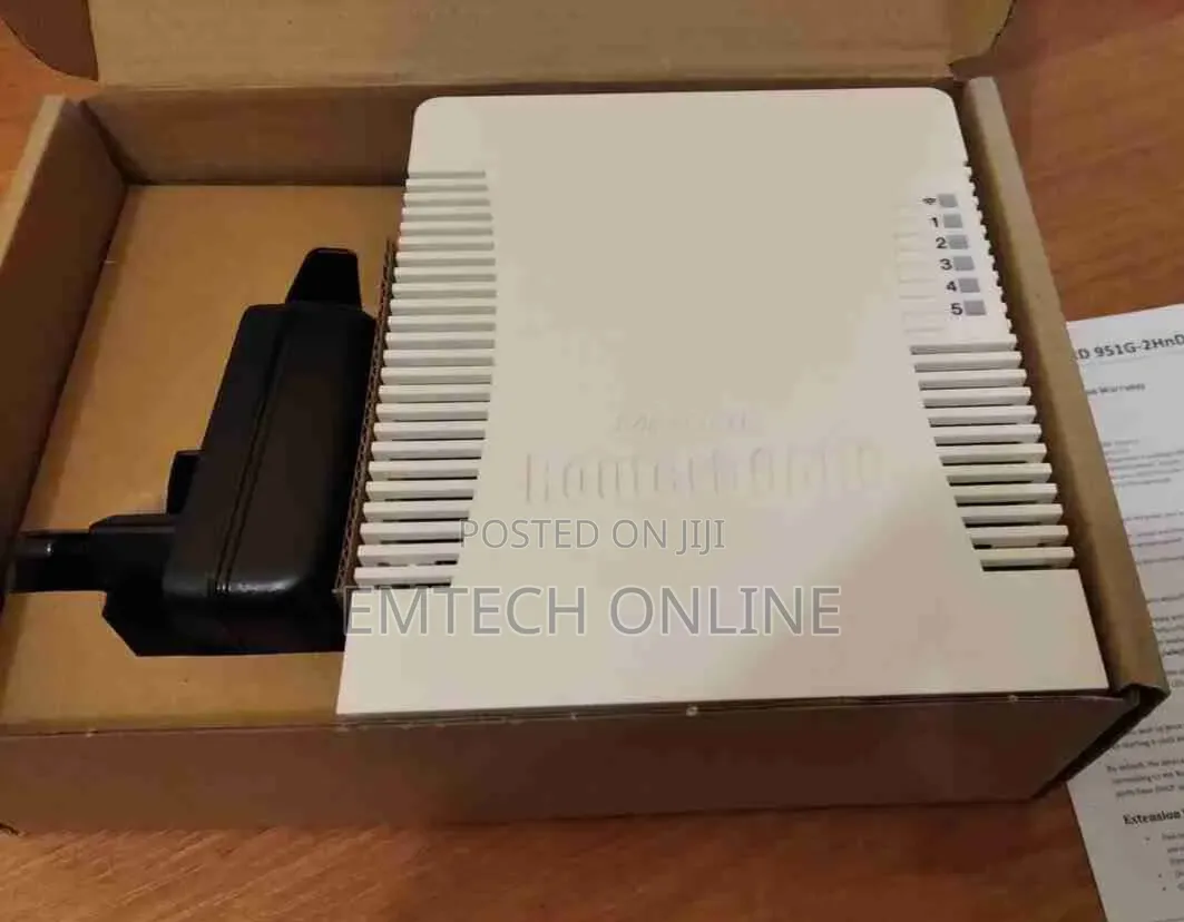 MiKoTik RB951Ui-2HnD Wireless Router | 5 Ethernet Ports