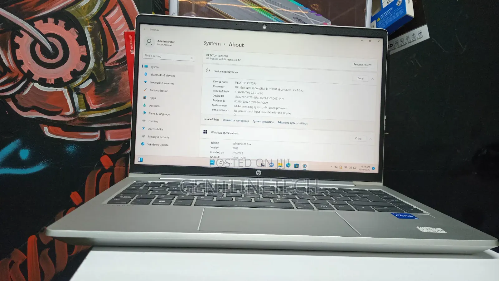 Laptop HP ProBook 440 G8 8GB Intel Core i5 SSD 256GB