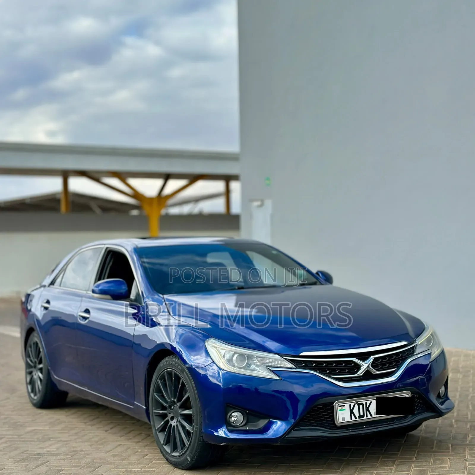 Toyota Mark X 2015 Blue