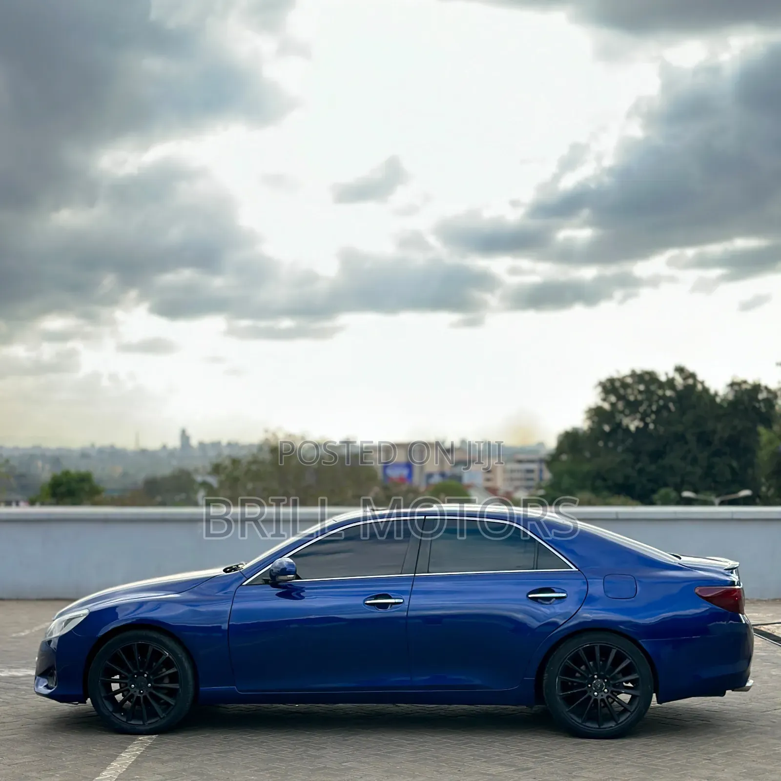 Toyota Mark X 2015 Blue
