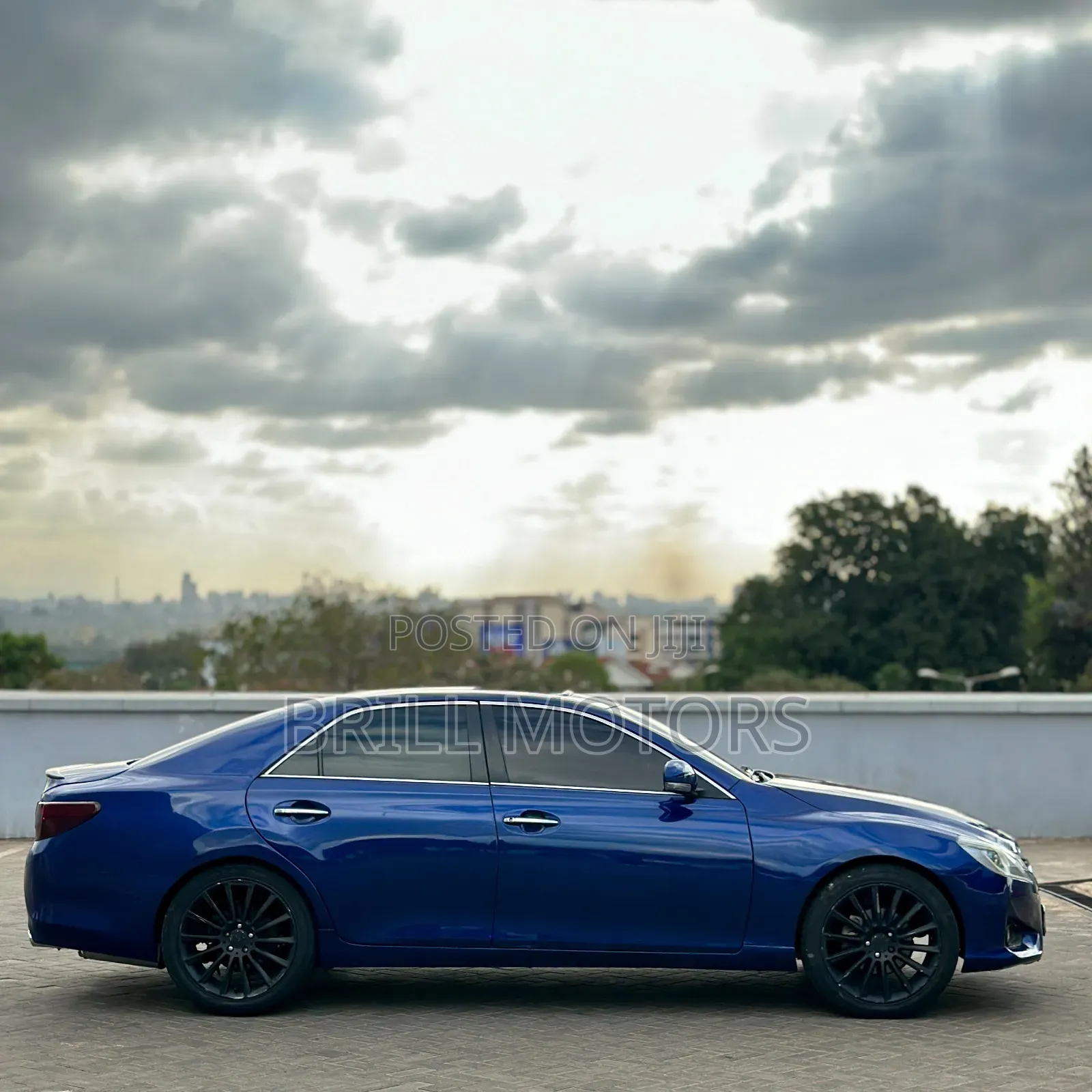 Toyota Mark X 2015 Blue