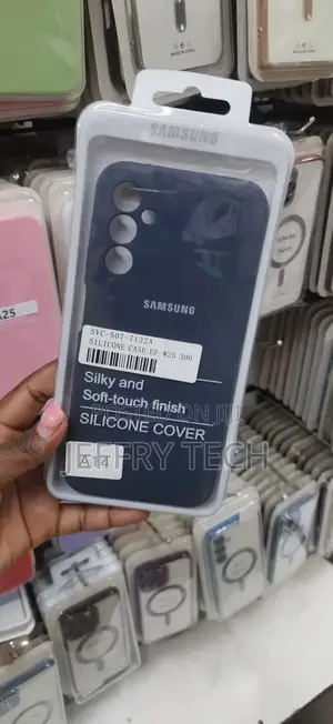 Samsung Galaxy A14 Silicone Cover in Navy Blue