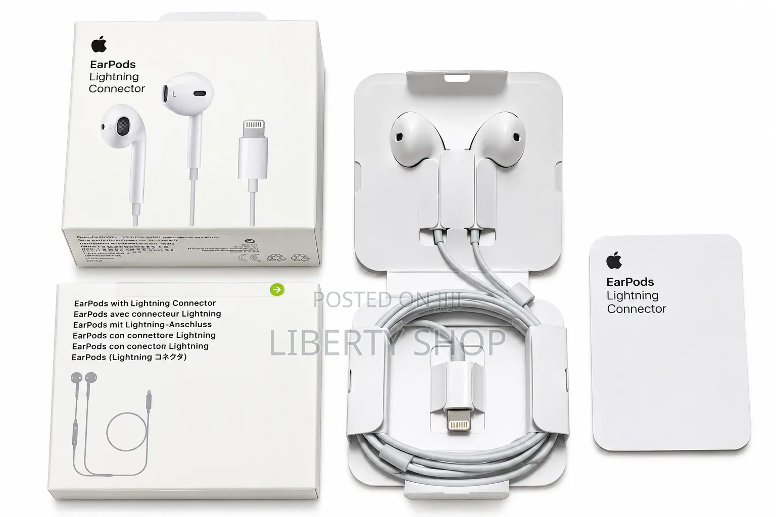 iPhone Lightning Earphones – Wired Earbuds With Microphone and Remote