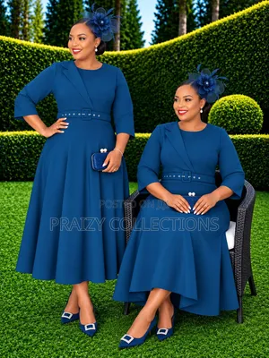 Turkey Quality Plain Skater Midi Dress