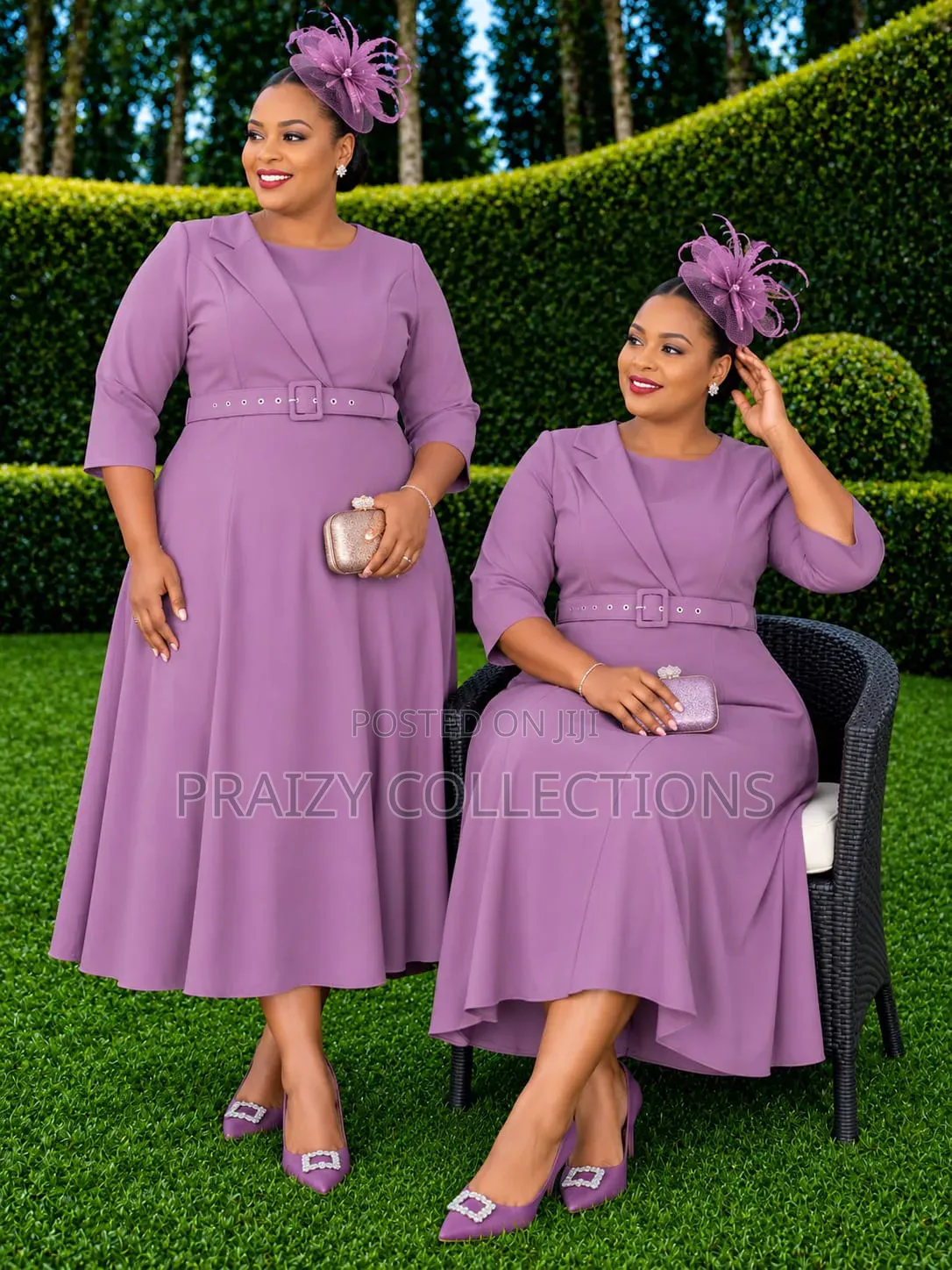 Turkey Quality Plain Skater Midi Dress