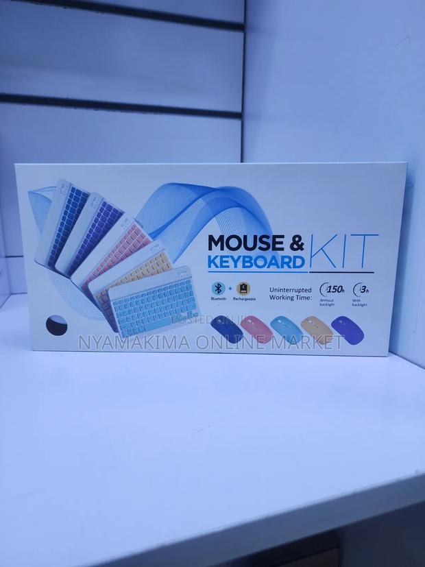 Rechargeable Bluetooth Wireless Keyboard, Mouse Kit - main view