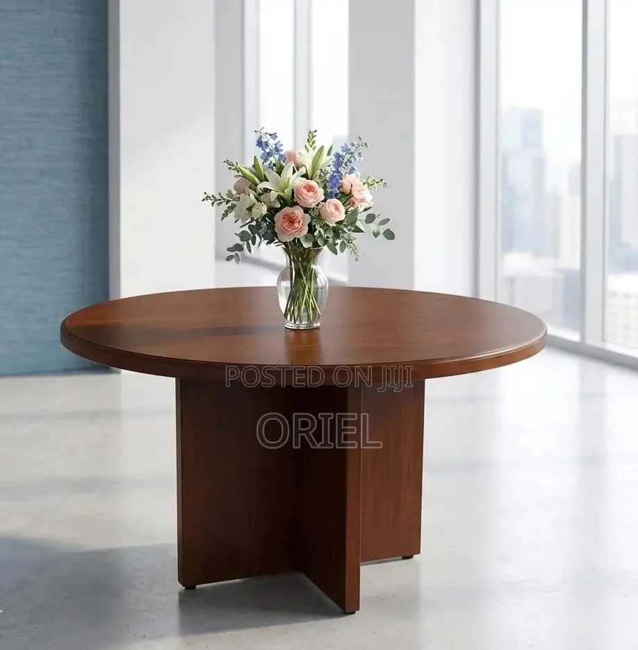 Office Table : Round Meeting Table -120cm