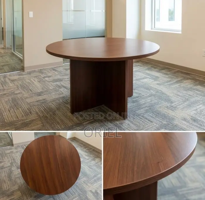 Office Table : Round Meeting Table -120cm