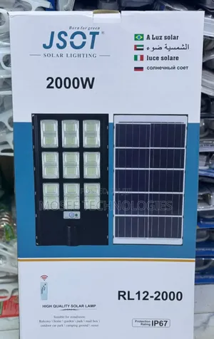 RL 2000W Solar LED Street Light