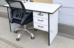 Mesh Chair and Office Desk