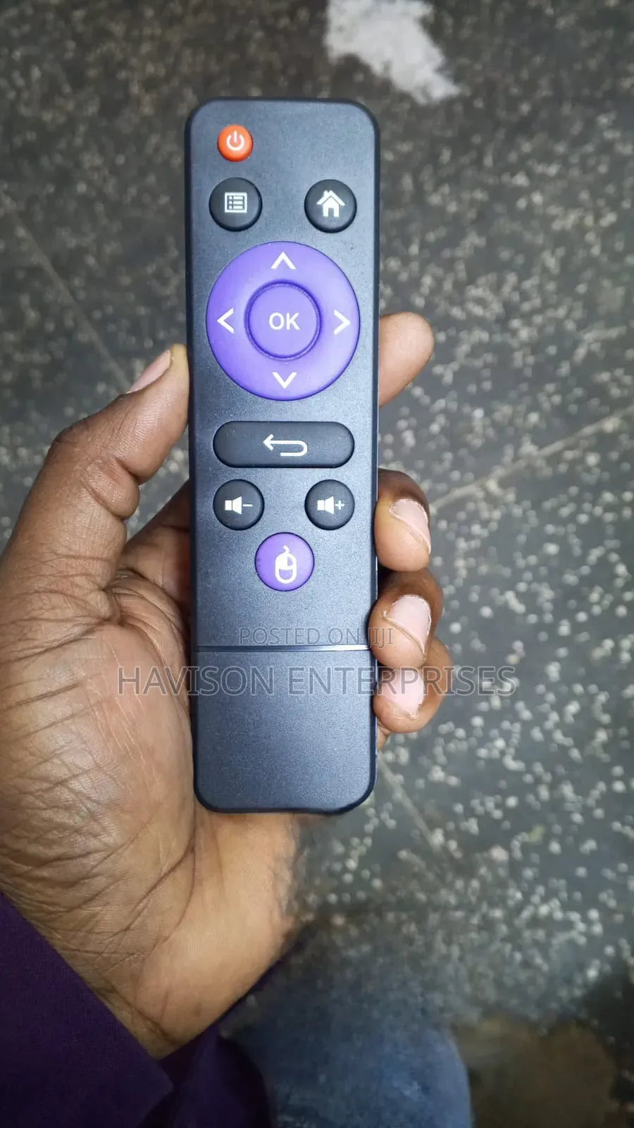 H96Max Android Box Remote