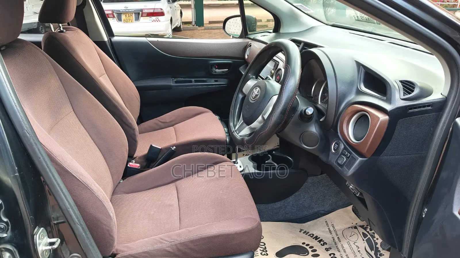 Toyota Vitz 2012 Black
