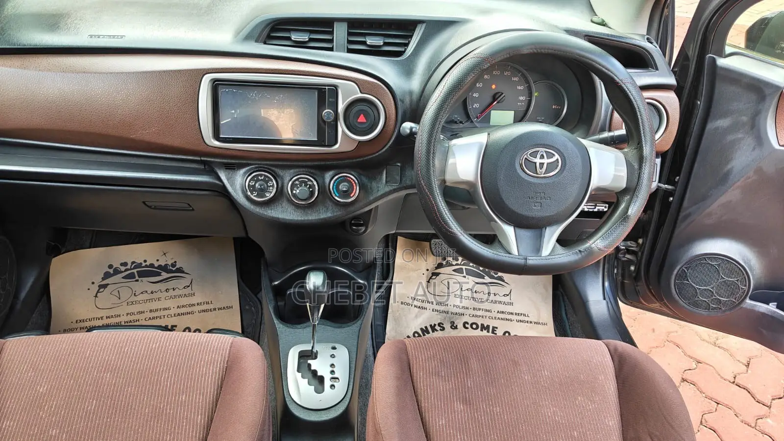 Toyota Vitz 2012 Black