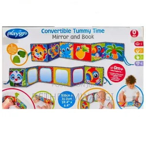 Playgro Convertible Tummy Time Mirror & Book in Kenya